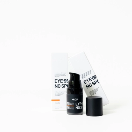 Veoli Botanica - Eye See No Spots - Šviesinantis ir Drėkinantis Serumas Paakių Ratilams su Šviesinančiu Peptidu - 15ml