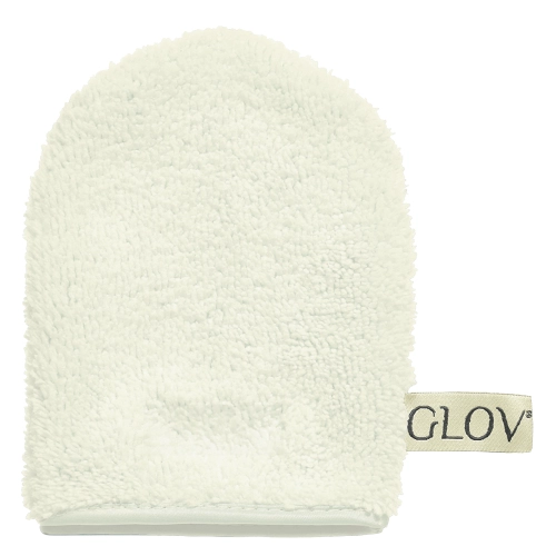 Glov - Water-Only Makeup Removal Skin Cleansing Mitt - Makiažo Valymo Pirštinė - Classic Ivory - 1vnt