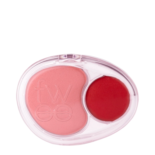 Fwee - Mellow Dual Blusher – Dvigubi Skaistalai – RD01 Follow Me – 7,2 g