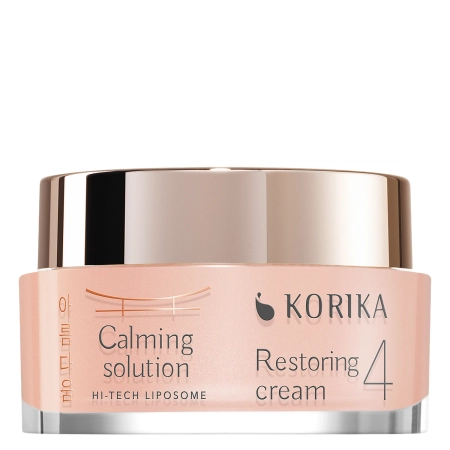 KORIKA - HI-TECH Liposome Calming Solution Restoring Cream - Raminamasis ir Regeneruojantis Veido Kremas su Liposomomis - 50ml