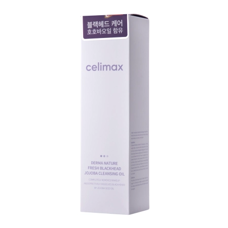 Celimax - Derma Nature Fresh Blackhead Jojoba Cleansing Oil - Hidrofilinis Veido Valomasis Aliejus - 150ml