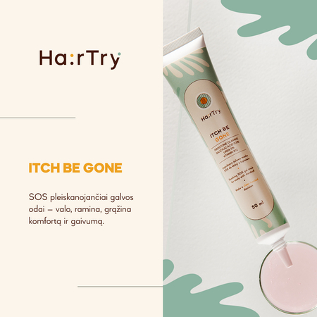HairTry - Itch Be Gone - SOS Kaukė Galvos Odai - 50ml