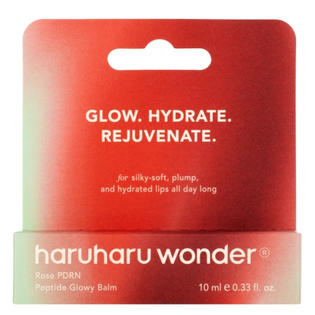 Haruharu Wonder - Rose PDRN Peptide Glowy Balm - Drėkinamasis Lūpų Balzamas - 10ml