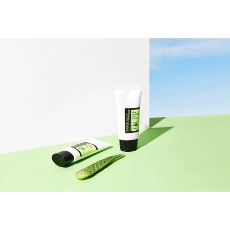 COSRX - Aloe Soothing Sun Cream SPF50+/PA+++ - Drėkinamasis Kremas su Apsauginiais Filtrais nuo Saulės - 50ml