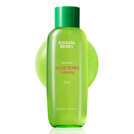 EQQUALBERRY - Aloe PDRN Calming Toner - Raminamasis Alavijų Tonikas su PDRN - 150ml