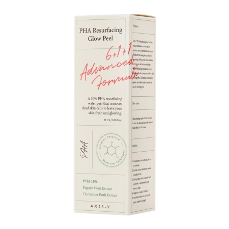Axis-y - PHA Resurfacing Glow Peel – Gelinis Veido Šveitiklis – 50 ml