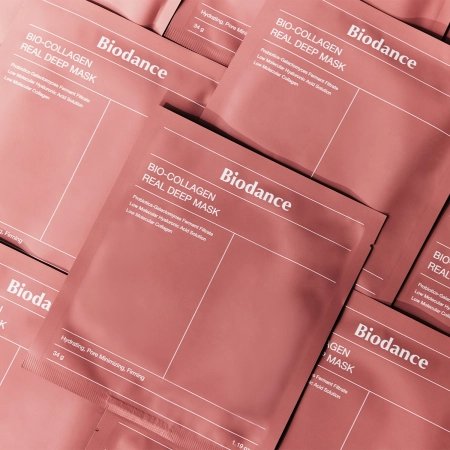 Biodance - Bio-Collagen Real Deep Mask - Stangrinamoji Kolageninė Veido Kaukė - 1 vnt/34g