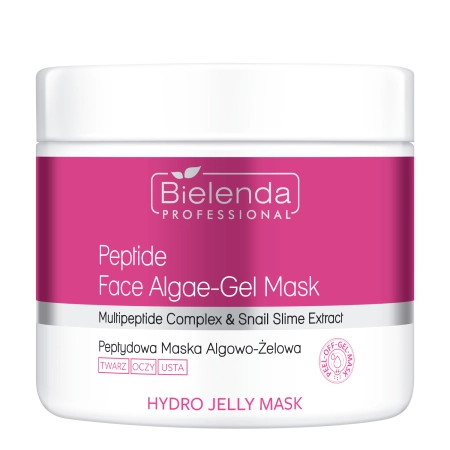 Bielenda Professional - Hydro Jelly Mask - Gelinė Kaukė su Dumbliais nuo Raukšlių -190g