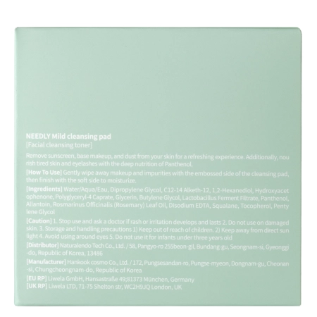 Needly - Mild Cleansing Pad - Švelnios Veido Valomieji Vatos Diskeliai - 60vnt.