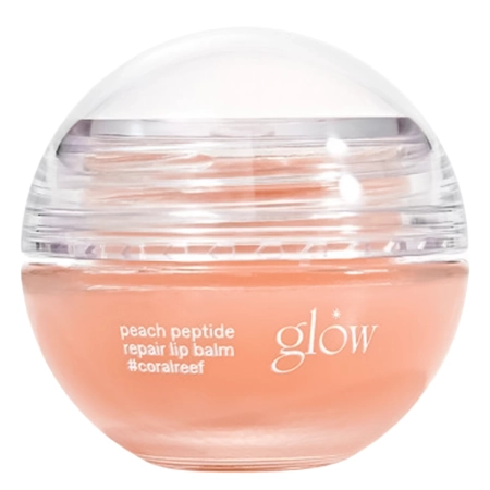 glow - Peach Peptide Repair Lip Balm - Peptidinis Lūpų Balzamas - #Coralreef - 8g
