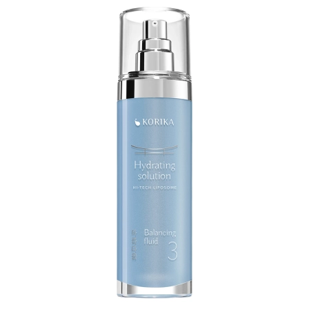 KORIKA - HI-TECH Liposome Hydrating Solution Balancing Fluid - Drėkinamasis ir Balansuojantis Veido Fluidas su Liposomomis - 120ml