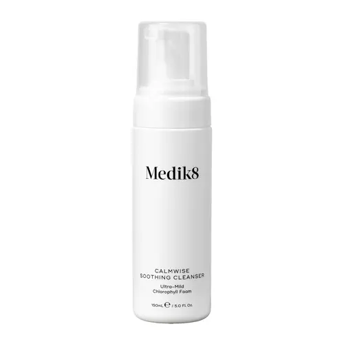 Medik8 - Calmwise Soothing Cleanser - Ultra-Mild - Chlorophyll Foam - Švelnios Valomosios Putos Jautriai, Kapiliarinei Odai - 150ml