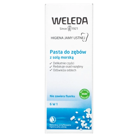 WELEDA - Dantų Pasta su Jūros Druska - 75ml