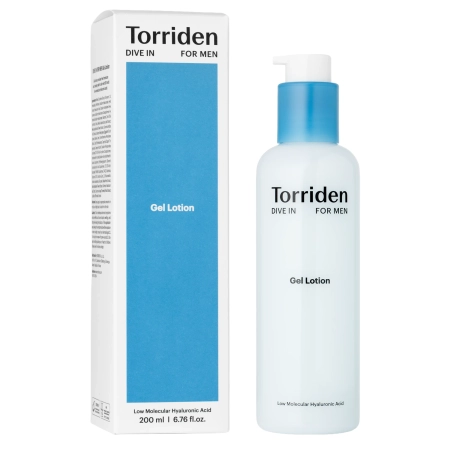 Torriden - Dive-In For Men Gel Lotion - Drėkinamoji Gelinė Emulsija - 200ml