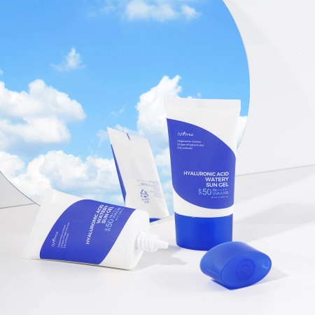 Isntree - Hyaluronic Acid - Watery Sun Gel SPF50+/PA++++ - Lengvas Apsauginis Kremas Veidui - 50ml
