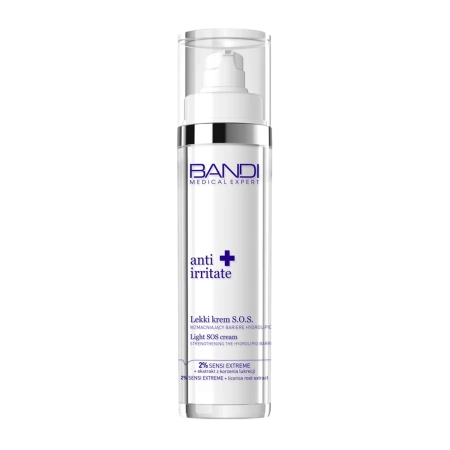 Bandi - Medical Expert - Anti Irritate - Lengvas SOS Kremas Stiprinantis Hidrolipidinį Barjerą - 50ml