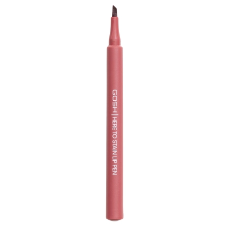 GOSH - Here To Stain Lip Pen - Ilgalaikis Lūpų Apvadas Rašiklyje - 008 Ruby Stain - 1ml