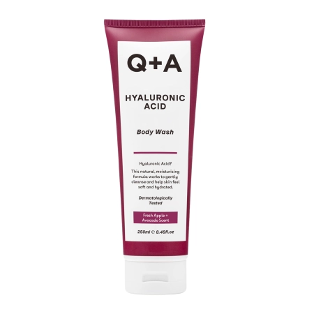 Q+A - Hyaluronic Acid Body Wash - Drėkinamasis kūno valymo gelis su hialurono rūgštimi - 250ml
