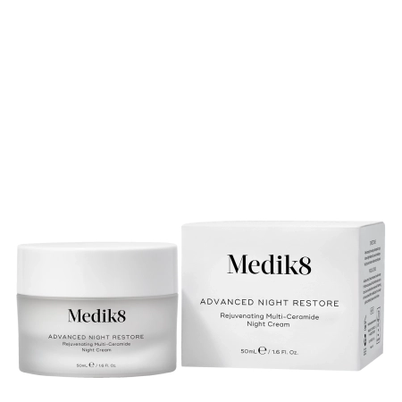 Medik8 - Advanced Night Restore - Rejuvenating Multi-Ceramide Night Cream - Intensyvus Atstatomasis Naktinis Kremas - 50ml
