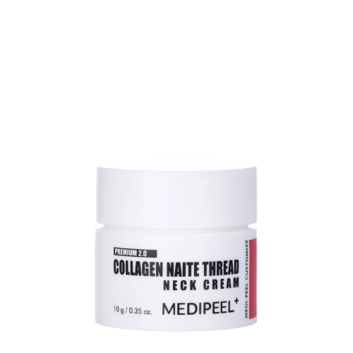 Medi-Peel - Premium Naite Thread Neck Cream 2.0 - Kaklo Odos Priežiūros Kremas - Mini - 10ml