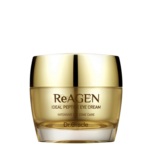 Dr Oracle - ReAGEN Ideal Peptide Eye Cream - Sodrus Kremas Nuo Senėjimo Paakiams su Alpių Liūtpėdės Kamieninėmis Ląstelėmis ir Peptidais - 20ml