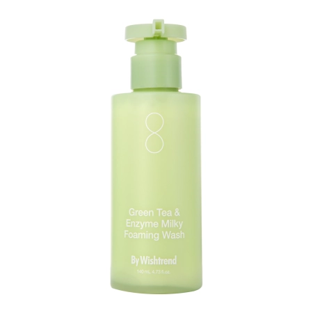 By Wishtrend - Green Tea & Enzyme Milky Foaming Wash - Veido Prausimosi Putos - 140ml