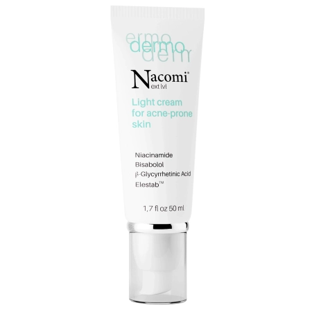 Nacomi - Dermo - Lengvas Kremas nuo Spuogų - 50ml