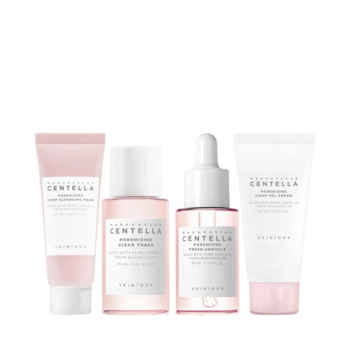 SKIN1004 - Madagascar Centella Poremizing Travel Kit - Kelioninis Kosmetikos Rinkinys