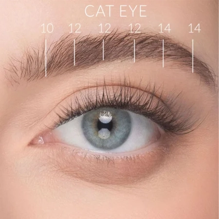 Nanolash - Stick & Go Pre-Glued Lashes - Blakstienų Kuokšteliai su Klijais - Classy - 1 pak.