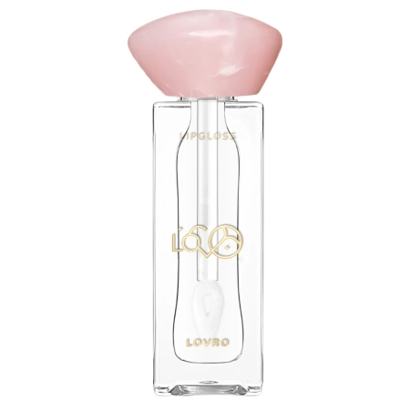 LOVRO - Bloomlight Lipgloss - Lūpas Optiškai Didinantis Blizgis su Vėsinančiu Efektu - 01 Pure Shine - 5,5g