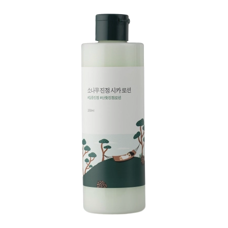 Round Lab - Pine Calming Cica Lotion – Raminamasis Veido ir Kūno Losjonas – 250 ml