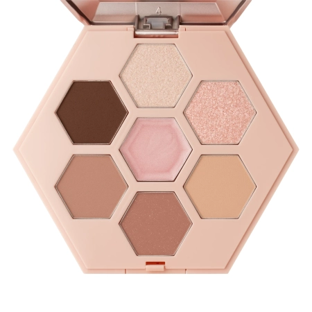ELROEL - Barely Mood Shadow Palette - Šešėlių Paletė - 02 Pale Rose - 8,1g