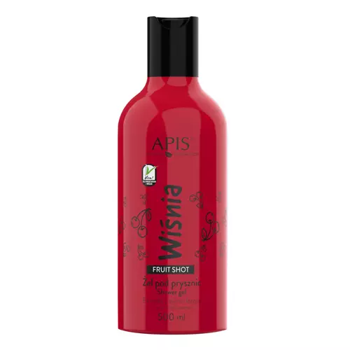 Apis - Fruit Shot - Vyšnių Dušo Gelis - 500ml