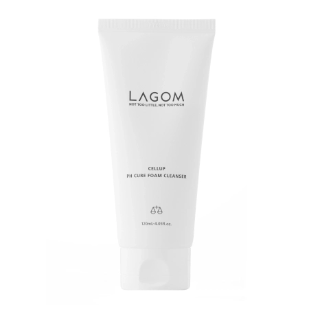Lagom - Cellup pH Cure Foam Cleanser - Drėkinamosios Veido Valymo Putos - 120ml