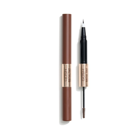 GOSH - Brow Tint - Ilgai Išliekantis Antakių Tintas su Geliu - 002 Dark Brown - 2,9g