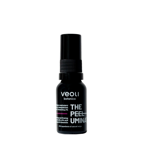 Veoli Botanica - The Peeluminator - Skaistinantis ir Stangrinantis Paakių Šveitiklis su Rūgščių Kompleksu - 15ml