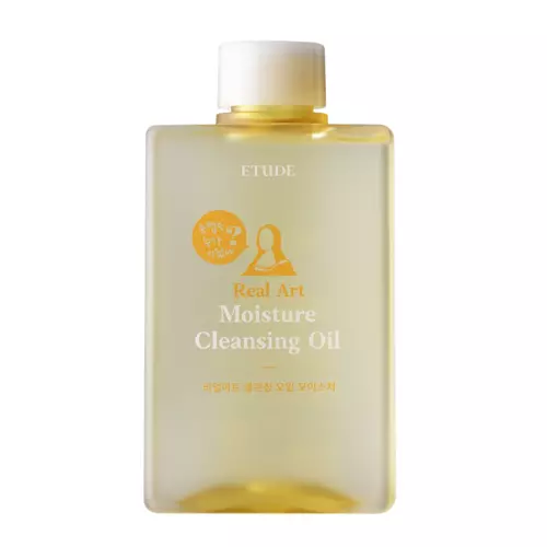 Etude House - Real Art Cleansing Oil Moisture - Valomasis Veido ir Akių Demakiažo Aliejus - 185ml