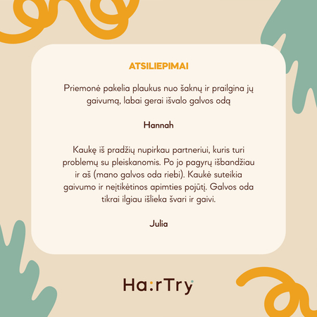 HairTry - Itch Be Gone - SOS Kaukė Galvos Odai - 50ml