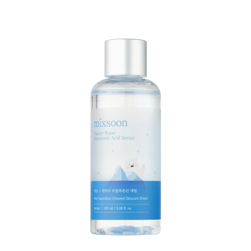 Mixsoon - Glacier Water Hyaluronic Acid Serum - Serumas su Hialurono Rūgštimi ir Ledynų Vandeniu - 100ml