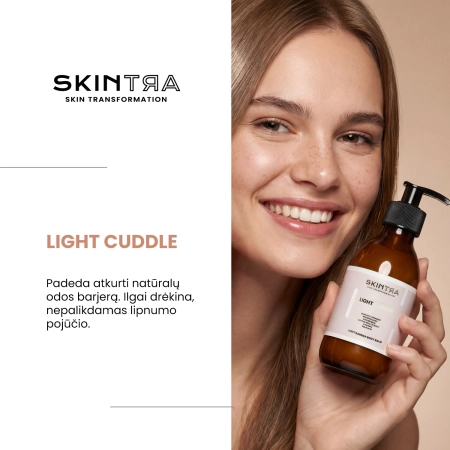 SkinTra - Light Cuddle - Lengvas Barjerinis Kūno Balzamas - 200ml