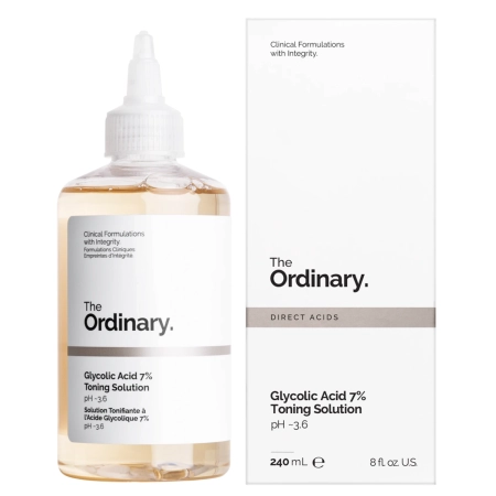The Ordinary - Glycolic Acid 7% Exfoliating Toner - Tonikas su 7% Glikolio Rūgštimi - 240ml