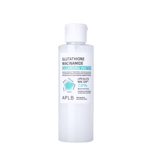 APLB - Glutathione Niacinamide Cleansing Water – Valomasis Micelinis Vanduo su Glutationu ir Niacinamidu – 160 ml