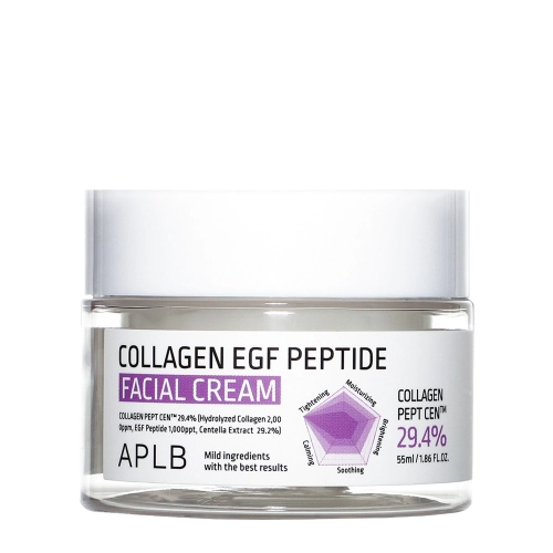 APLB - Collagen EGF Peptide Facial Cream - Drėkinantis ir Stangrinantis Veido Kremas - 55ml