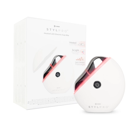 Stylpro - Heated LED Electric Gua Sha - Elektrinis Veido Masažuoklis