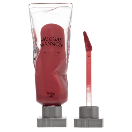 Muzigae Mansion - Objet Liquid - Ilgai Išliekantys Lūpų Dažai - #022 Pairing - 6g