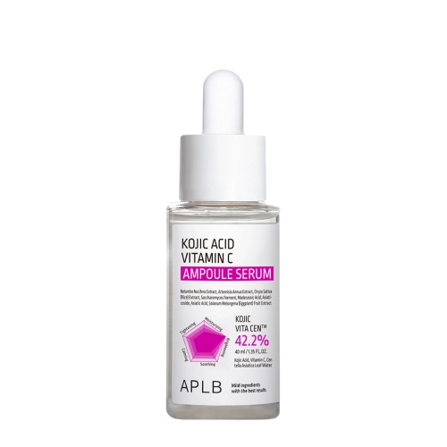 APLB - Kojic Acid Vitamin C Ampoule Serum - Revitalizuojantis Veido Serumas - 40ml