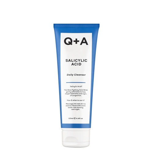 Q+A - Salicylic Daily Cleanse - Veido Prausimosi Gelis su Salicilo Rūgštimi - 125ml