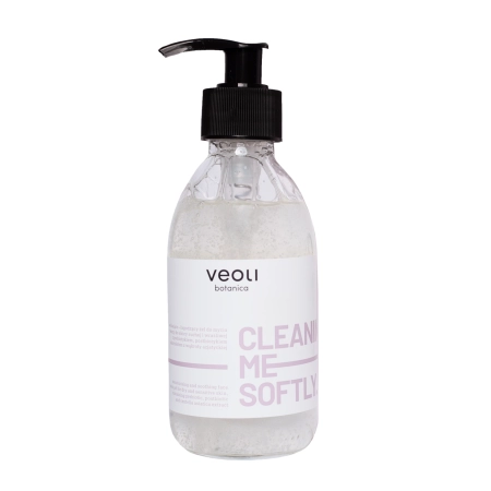 Veoli Botanica - Cleaning Me Softly - Drėkinamasis ir Švelninamasis Veido Prausimosi Gelis - 190ml