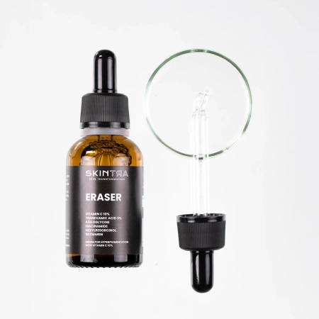 SkinTra - Eraser - Serumas nuo Odos Spalvos Pakitimų su Vitaminu C 10% - 30ml