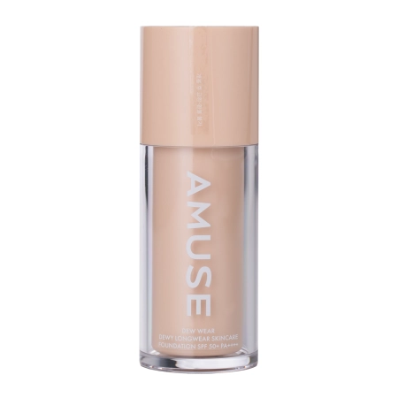 Amuse - Dew Wear Foundation SPF50 PA++++ - Makiažo Pagrindas Gelio Konsistencijos - 02 Healthy - 35ml